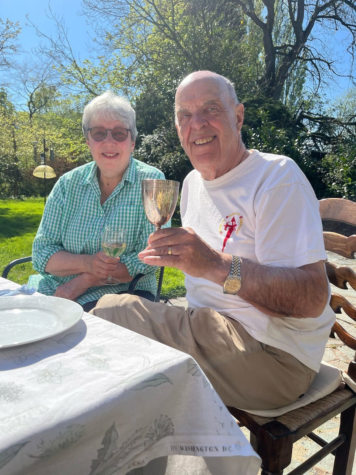 Gerry and Gill Hamilton at Two Bridges